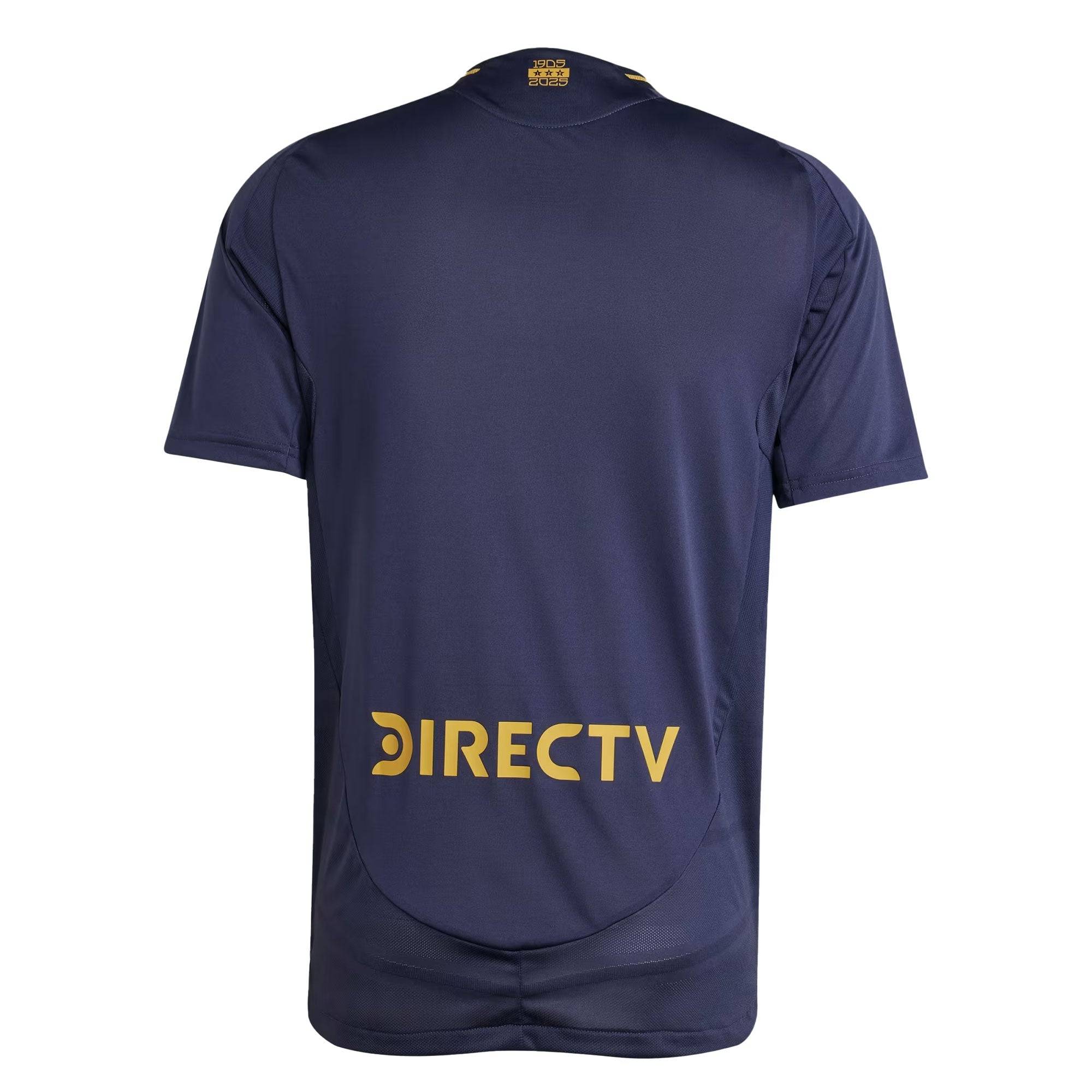 adidas Men's Boca Juniors 2025/26 Authentic Third Jersey Shadow Navy/Pyrite - Image 2