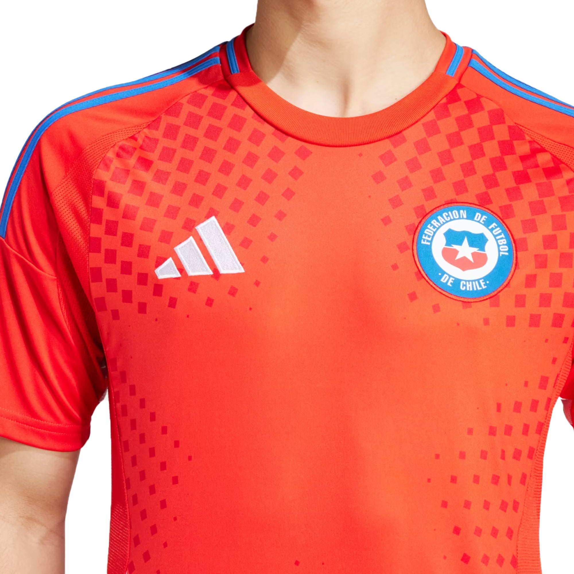 adidas Men's Chile 2024/25 Home Jersey Active Red - Image 3