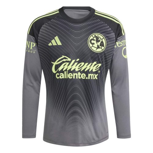 adidas Men's Club America 2025/26 Goalkeeper Long Sleeve Jersey Grey Five