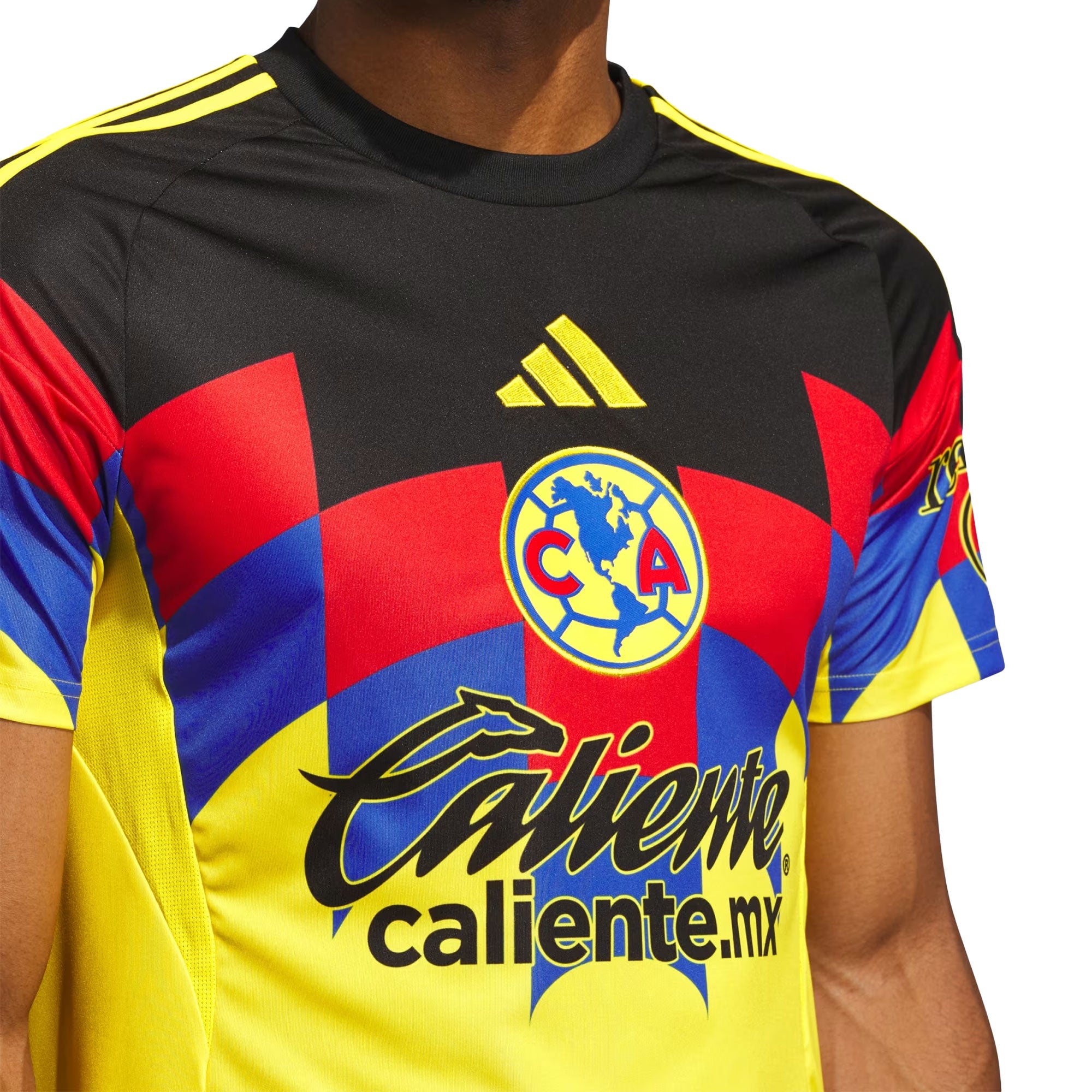 adidas Men's Club America 2025/26 Home Jersey Yellow - Image 3