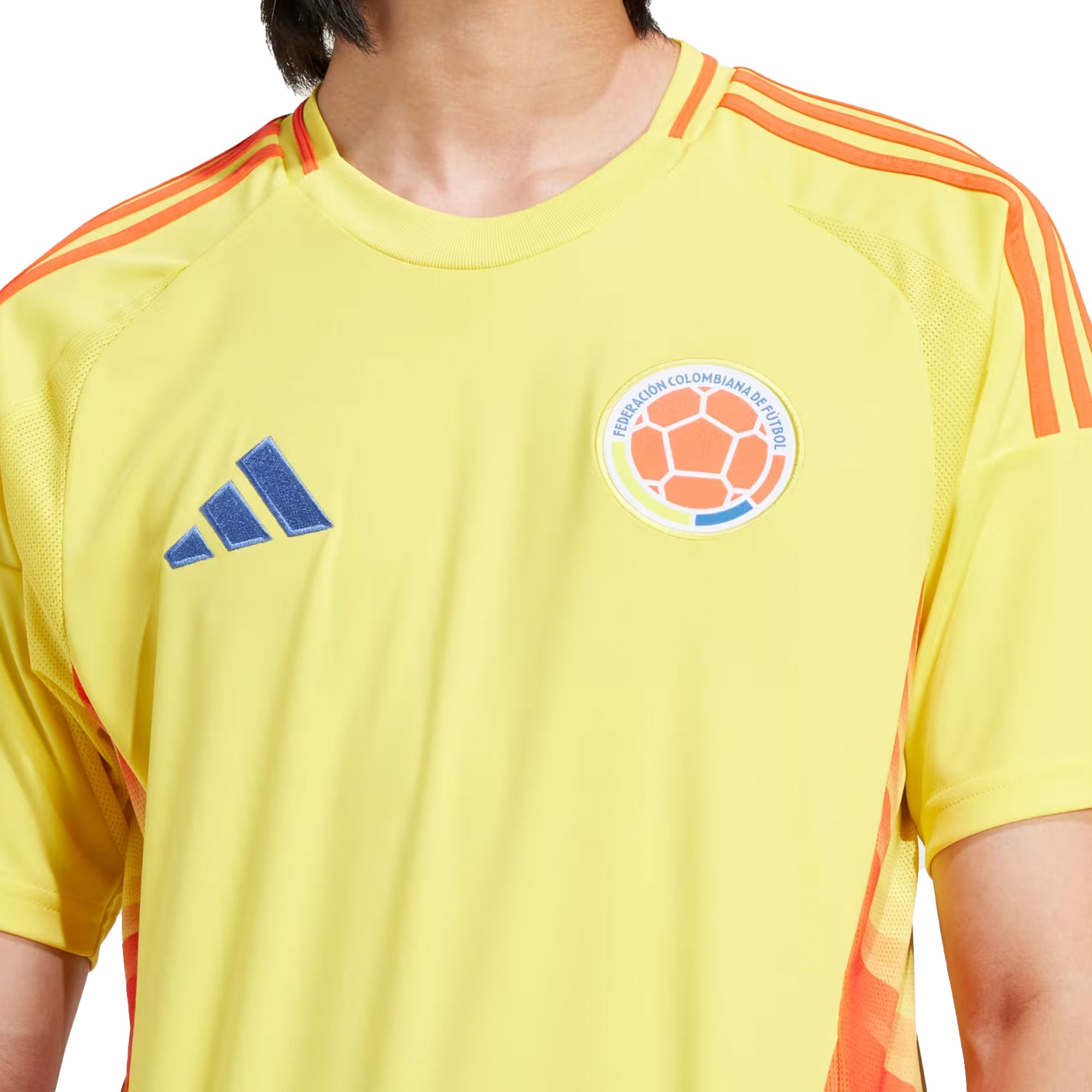 adidas Men's Colombia 2024/25 Home Jersey Yellow - Image 3