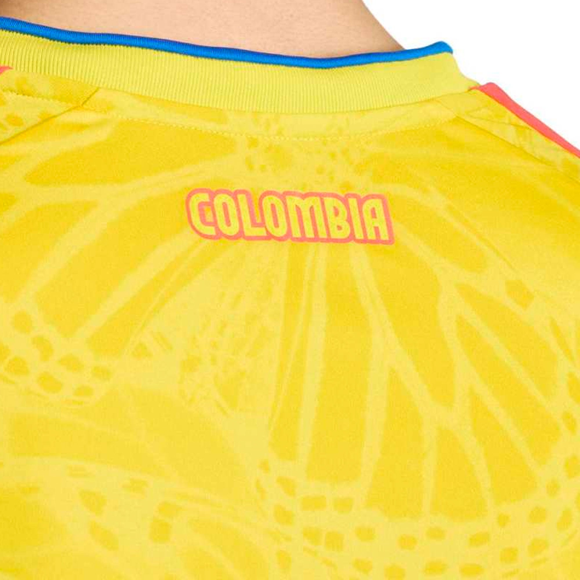 adidas Men's Colombia World Cup 2026 Home Jersey Yellow - Image 4