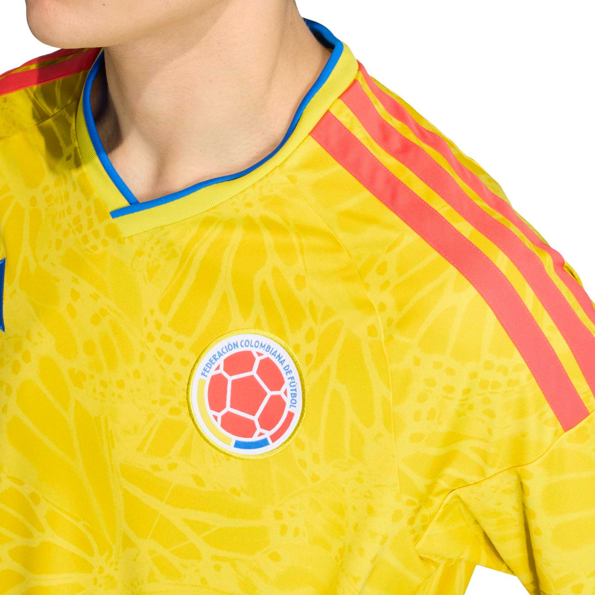 adidas Men's Colombia World Cup 2026 Home Jersey Yellow - Image 3