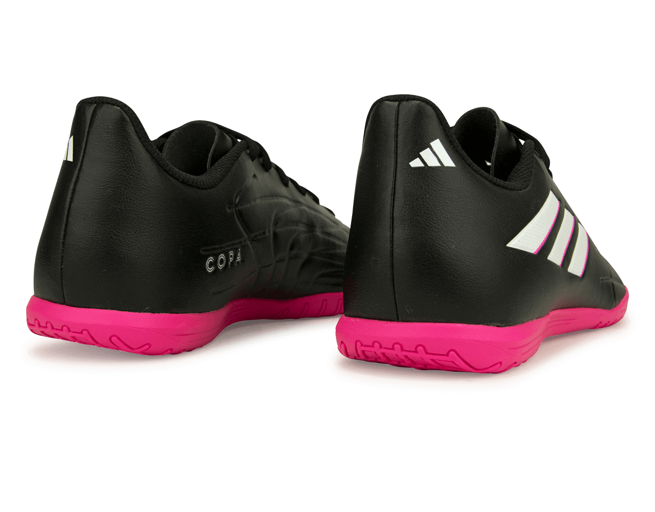adidas Men's Copa Pure.4 IN Black/Pink - Image 3