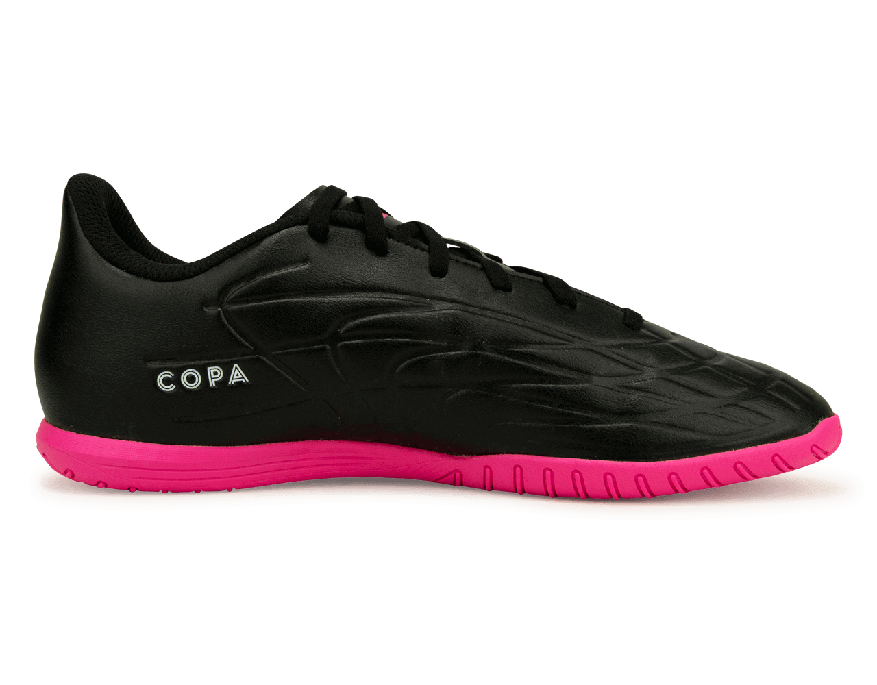 adidas Men's Copa Pure.4 IN Black/Pink - Image 2