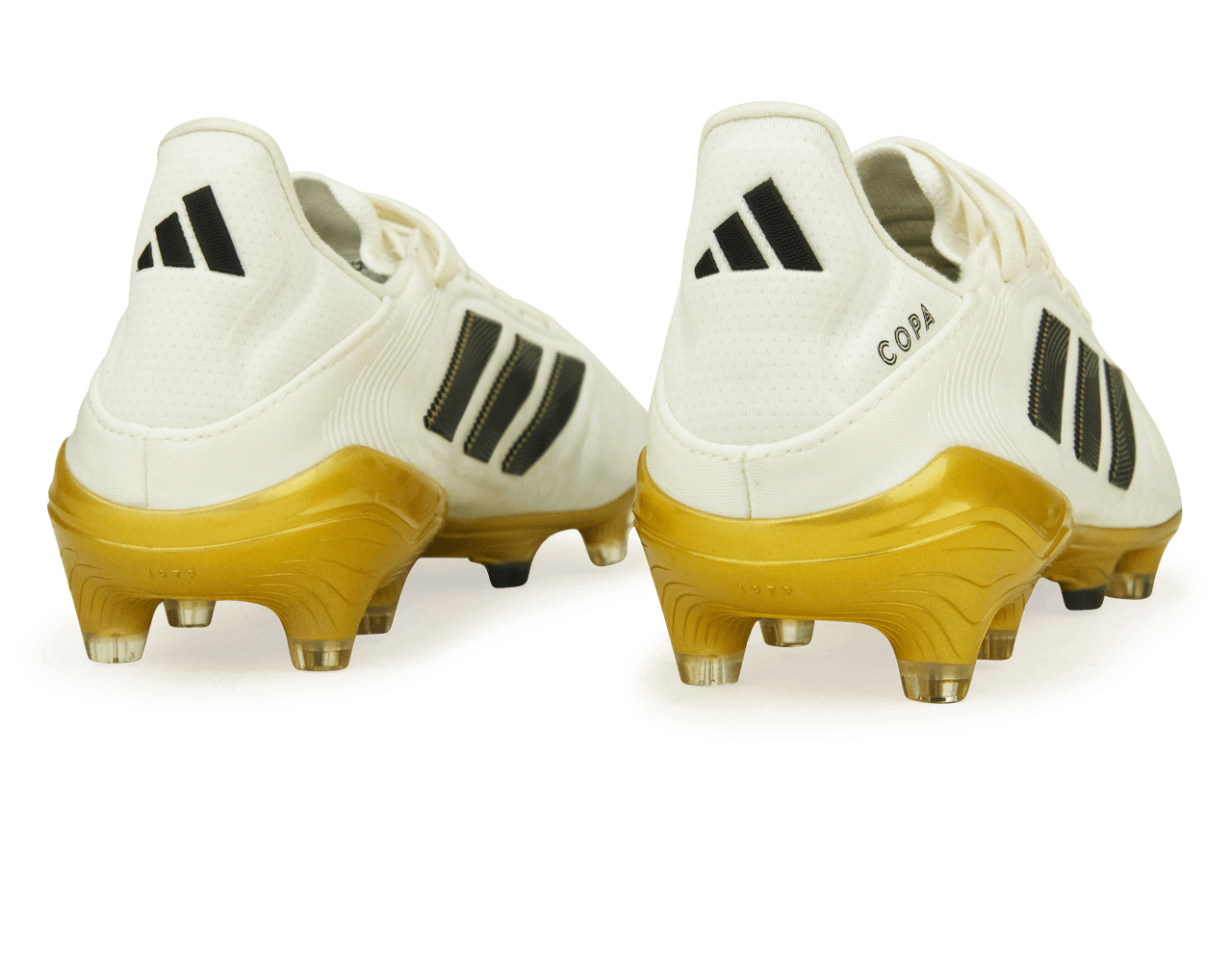 adidas Men's Copa Pure III Elite FG White/Black/Gold - Image 4
