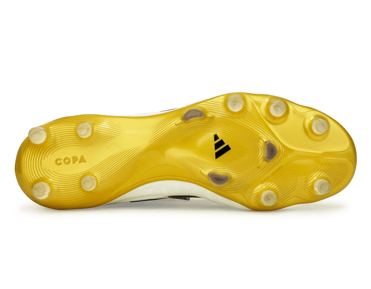 adidas Men's Copa Pure III Elite FG White/Black/Gold - Image 6