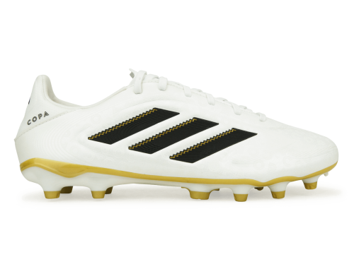 adidas Men's Copa Pure III League FG/MG White/Black/Gold
