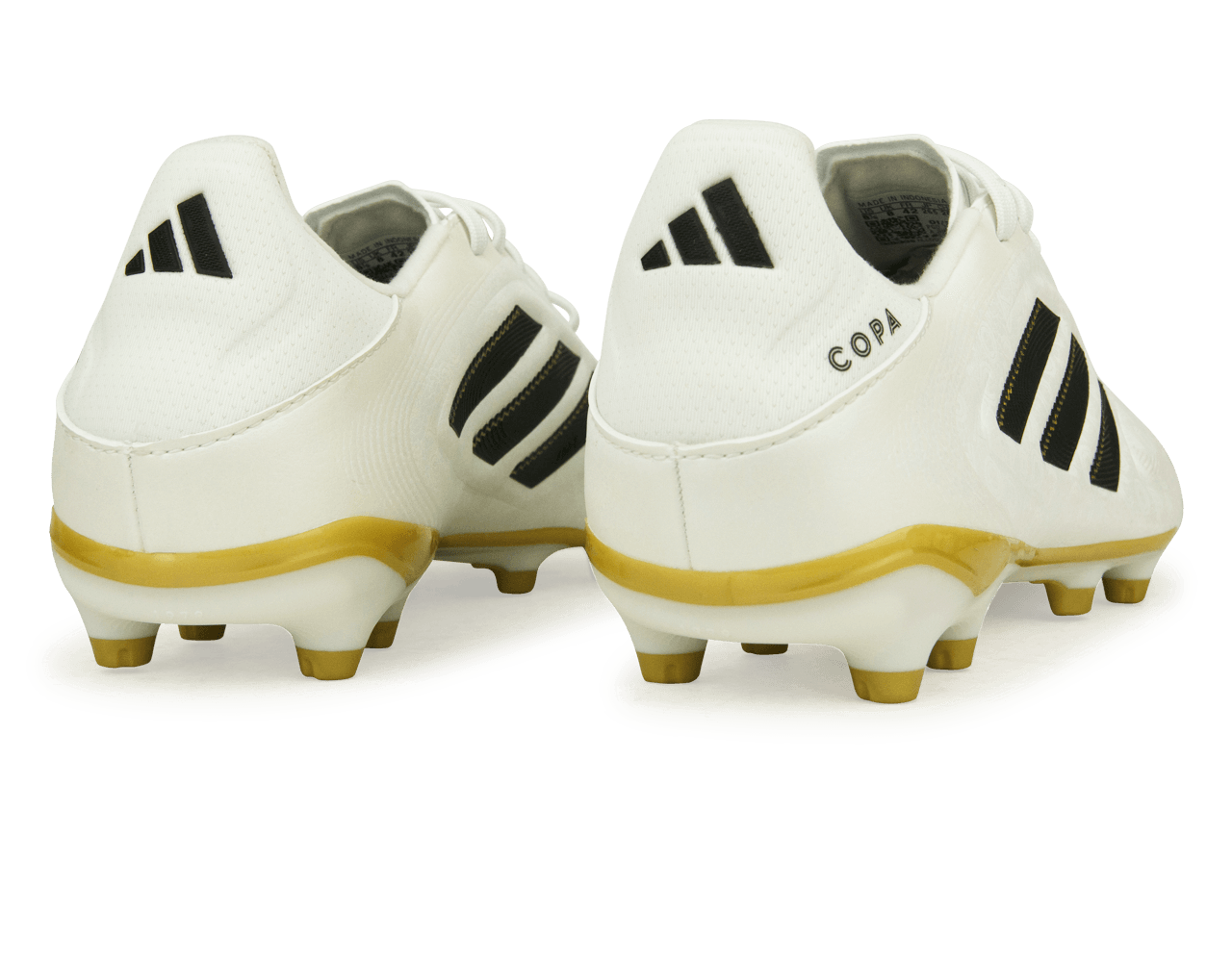 adidas Men's Copa Pure III League FG/MG White/Black/Gold - Image 3