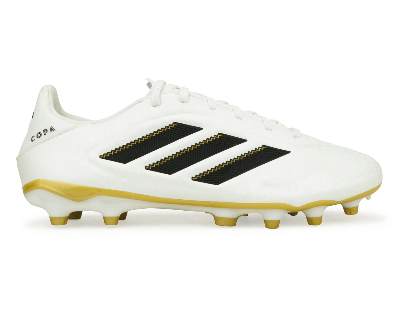 adidas Men's Copa Pure III League FG/MG White/Black/Gold