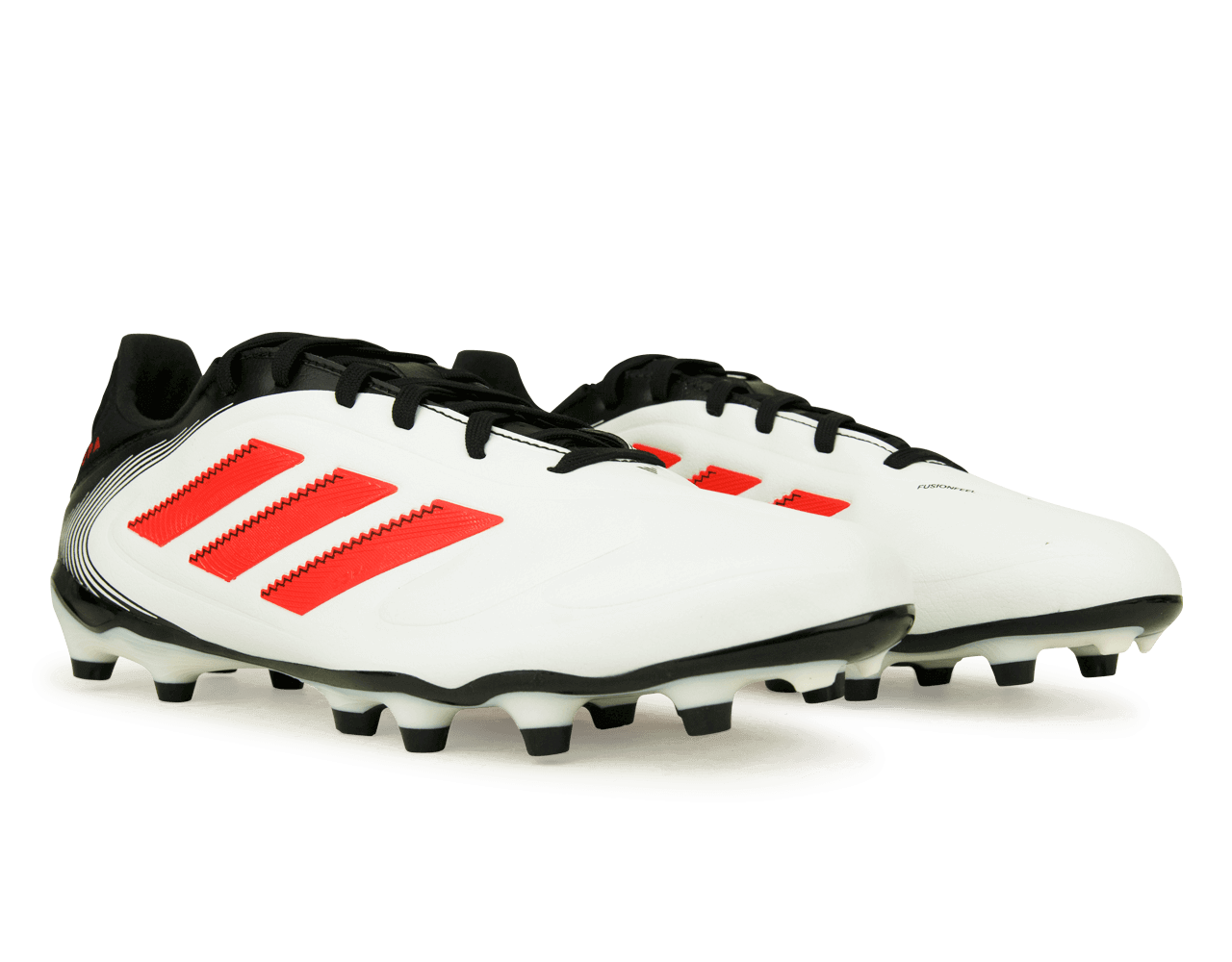 adidas Men's Copa Pure III League FG/MG White/Red/Black - Image 3