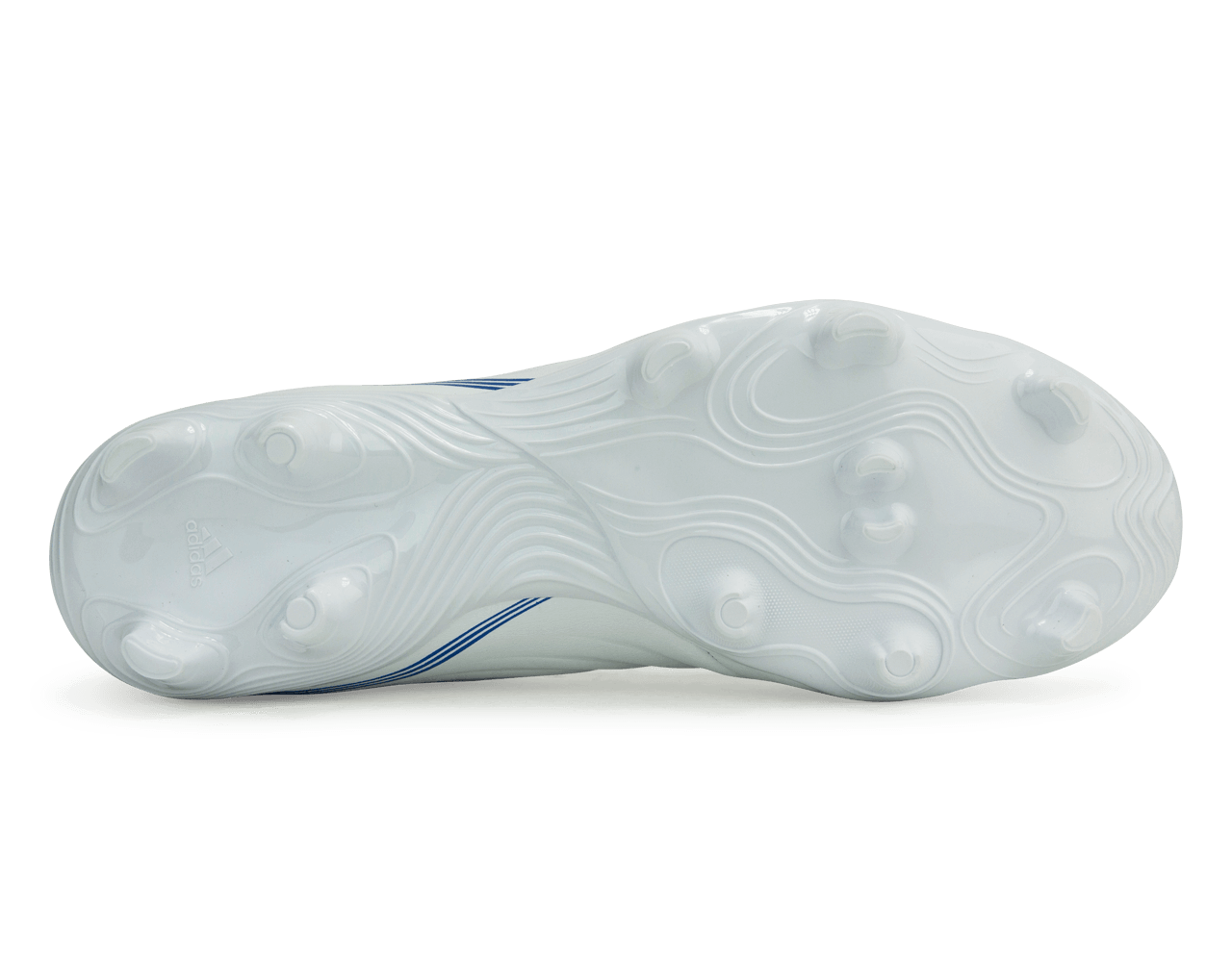 adidas Men's Copa Sense.3 FG White/Hi-Res Blue - Image 5
