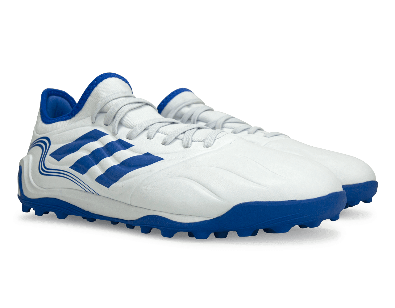 adidas Men's Copa Sense.3 TF White/Royal Blue - Image 3