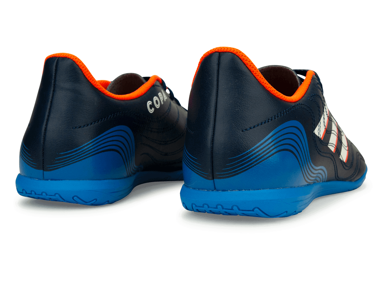 adidas Men's Copa Sense.4 IN Blue/White - Image 4