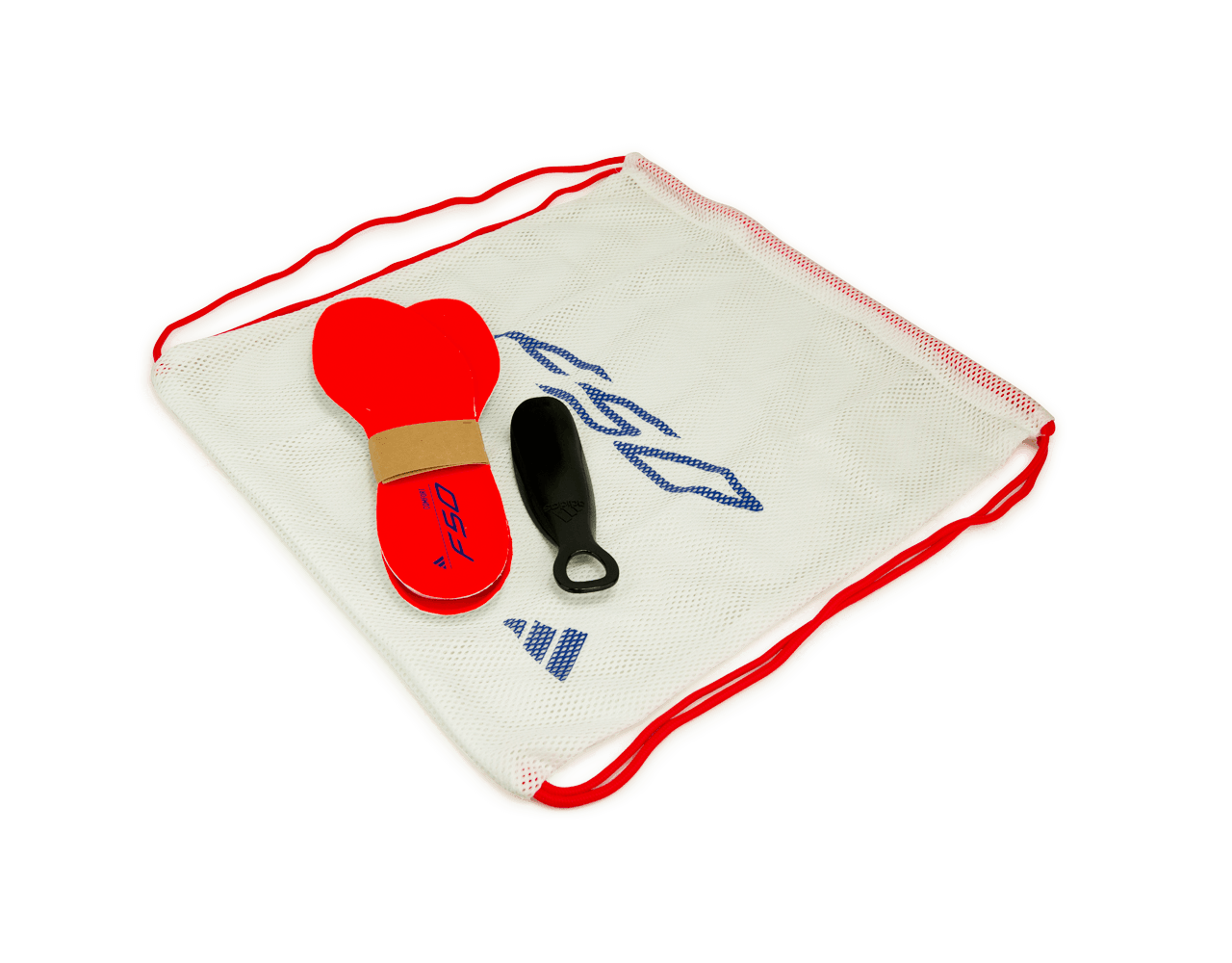 adidas Men's F50 Elite Laceless FG White/Lucid Blue - Image 5