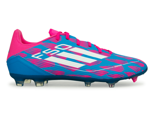 adidas Men's F50 League FG/MG Blue/White/Pink