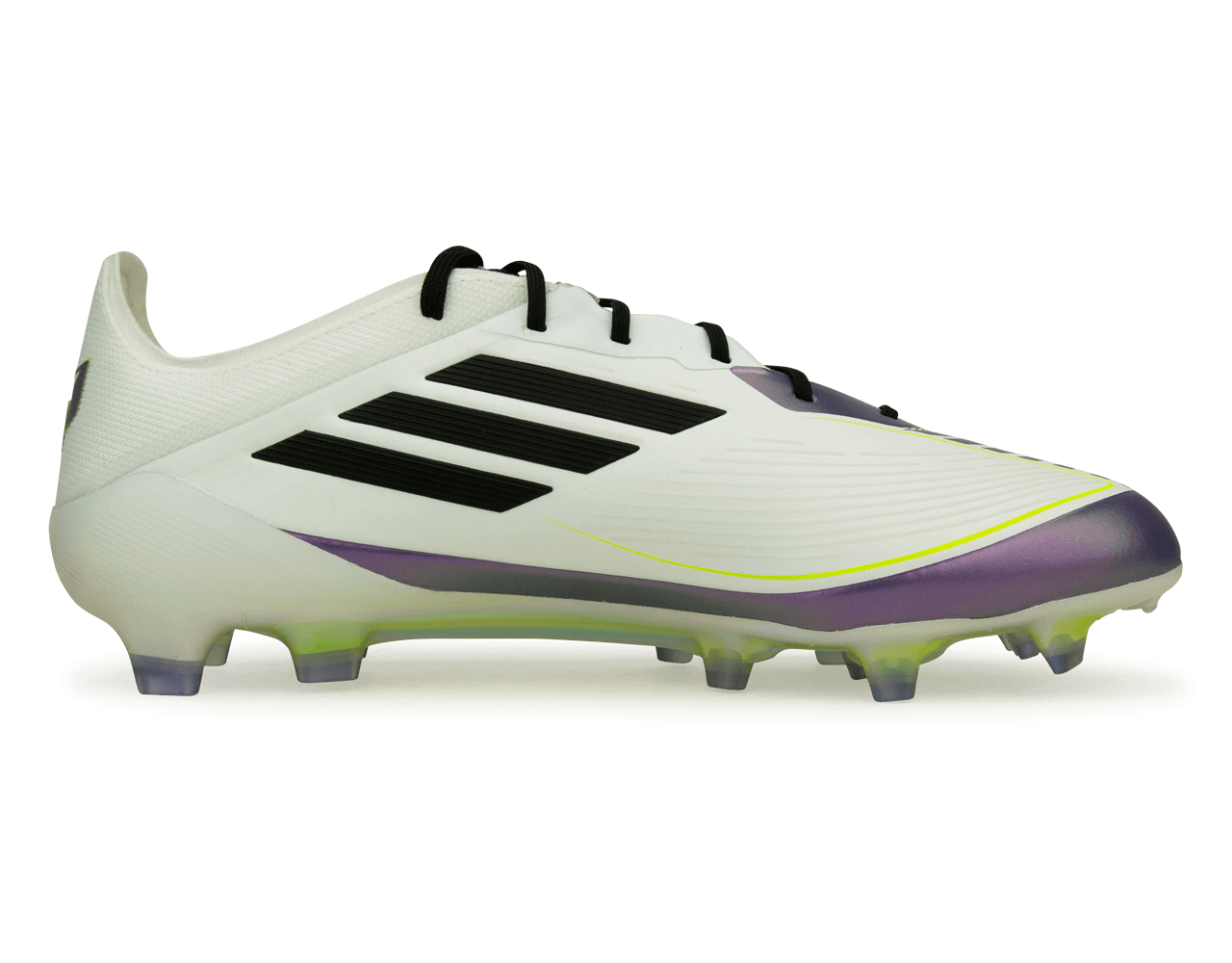adidas Men's F50 Elite Messi FG White/Black/Purple - Image 2