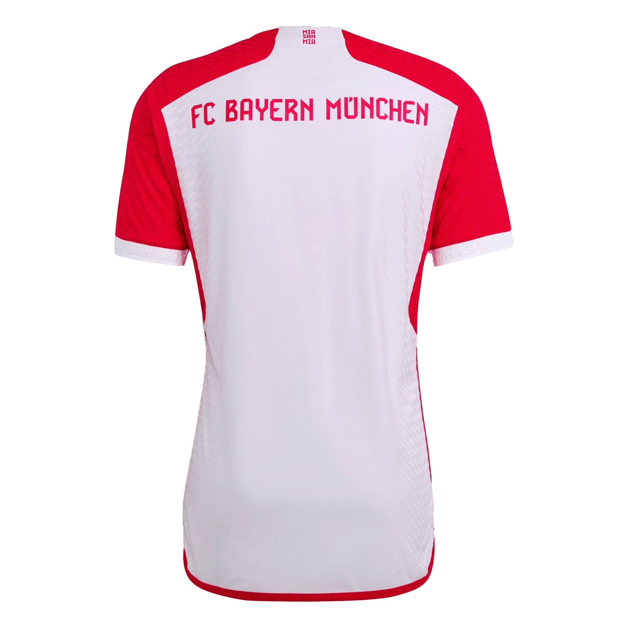 adidas Men's FC Bayern Munich 2023/24 Authentic Home Jersey White/Red - Image 2
