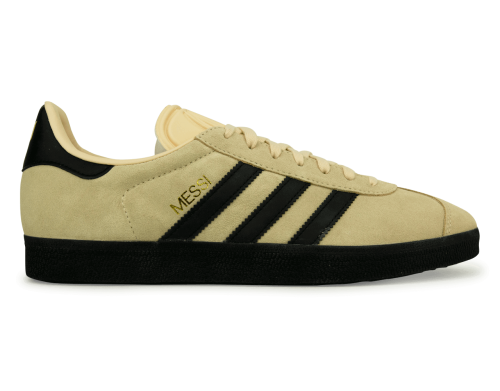 adidas Men's Originals Gazelle x Messi Sand/Black/Gold