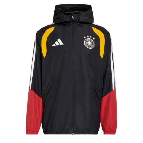 adidas Men's Germany World Cup 2026 Tiro All Weather Jacket Black