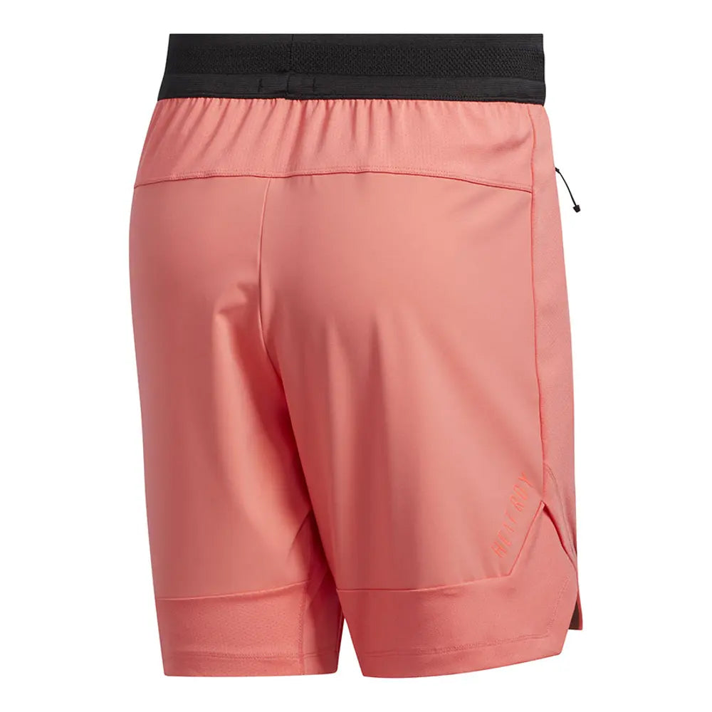 adidas Men's Heat.Rdy Training Shorts Semi Flash Red - Image 2