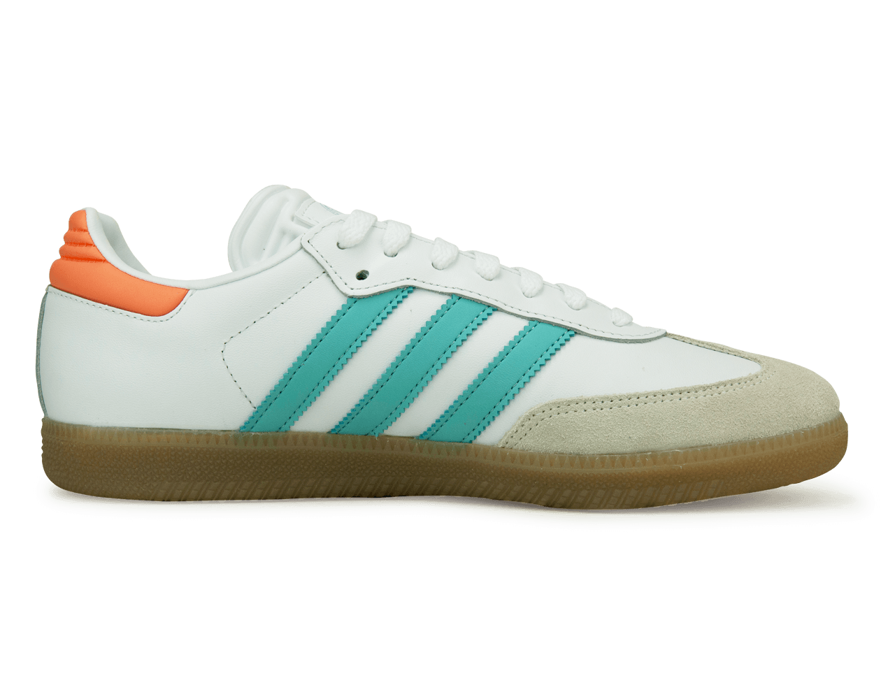 adidas Men's Inter Miami Samba Indoor White/Mint - Image 2