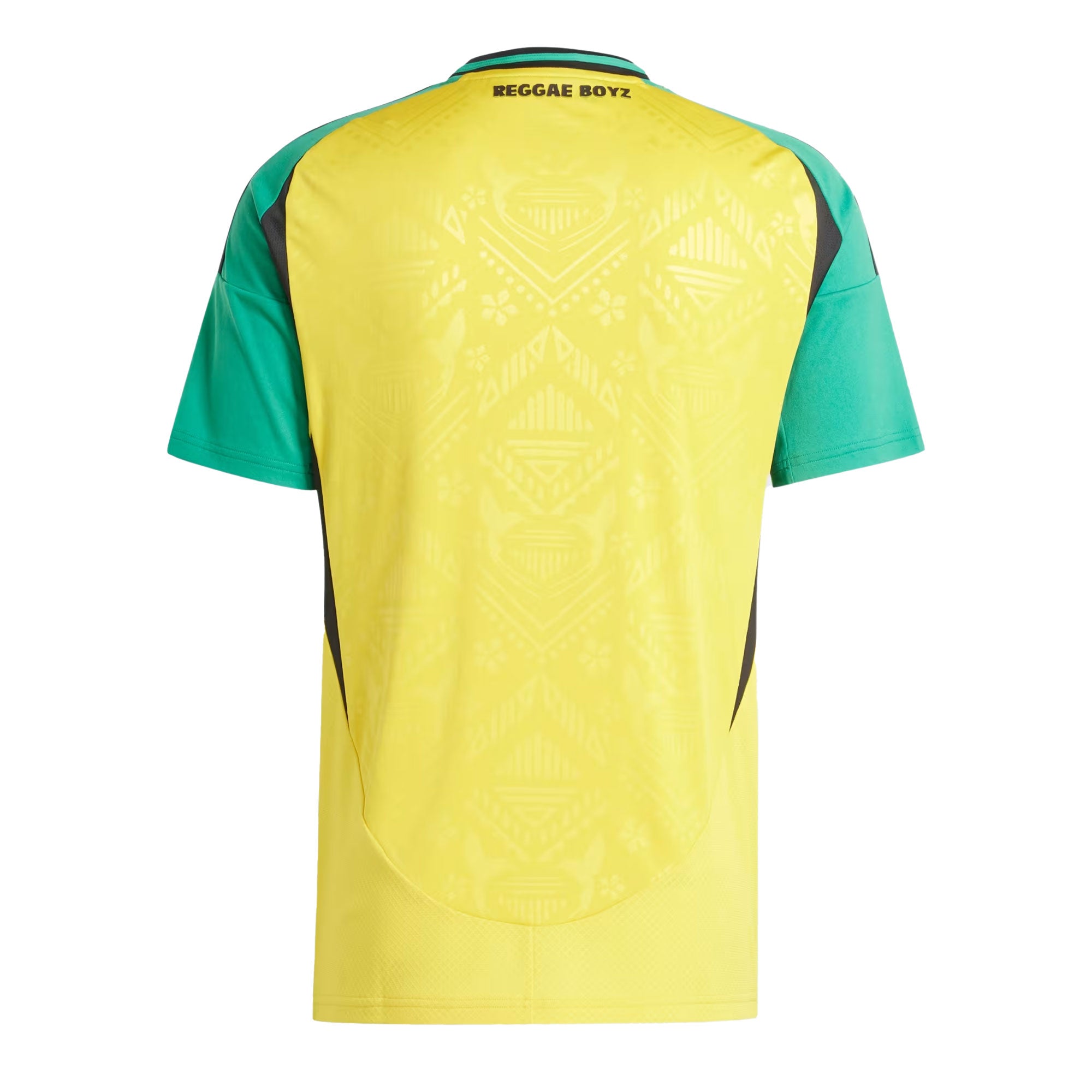 adidas Men's Jamaica 2024/25 Home Jersey Yellow/Green/Black - Image 2