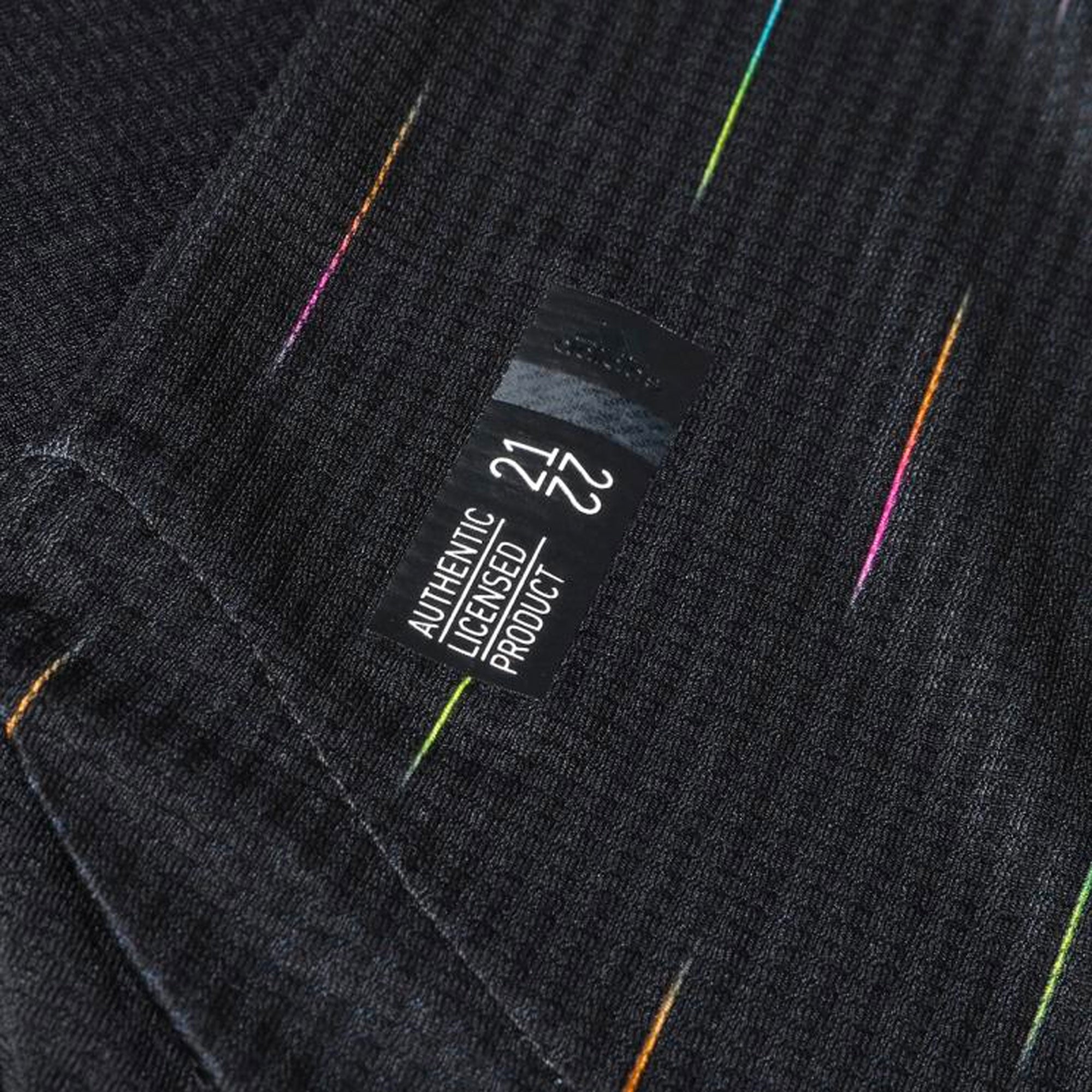 adidas Men's Juventus 2021/22 Authentic Away Jersey Black/White - Image 4