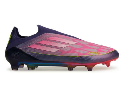 adidas Men's Lamine Yamal F50 Elite Laceless FG Purple/Lemon
