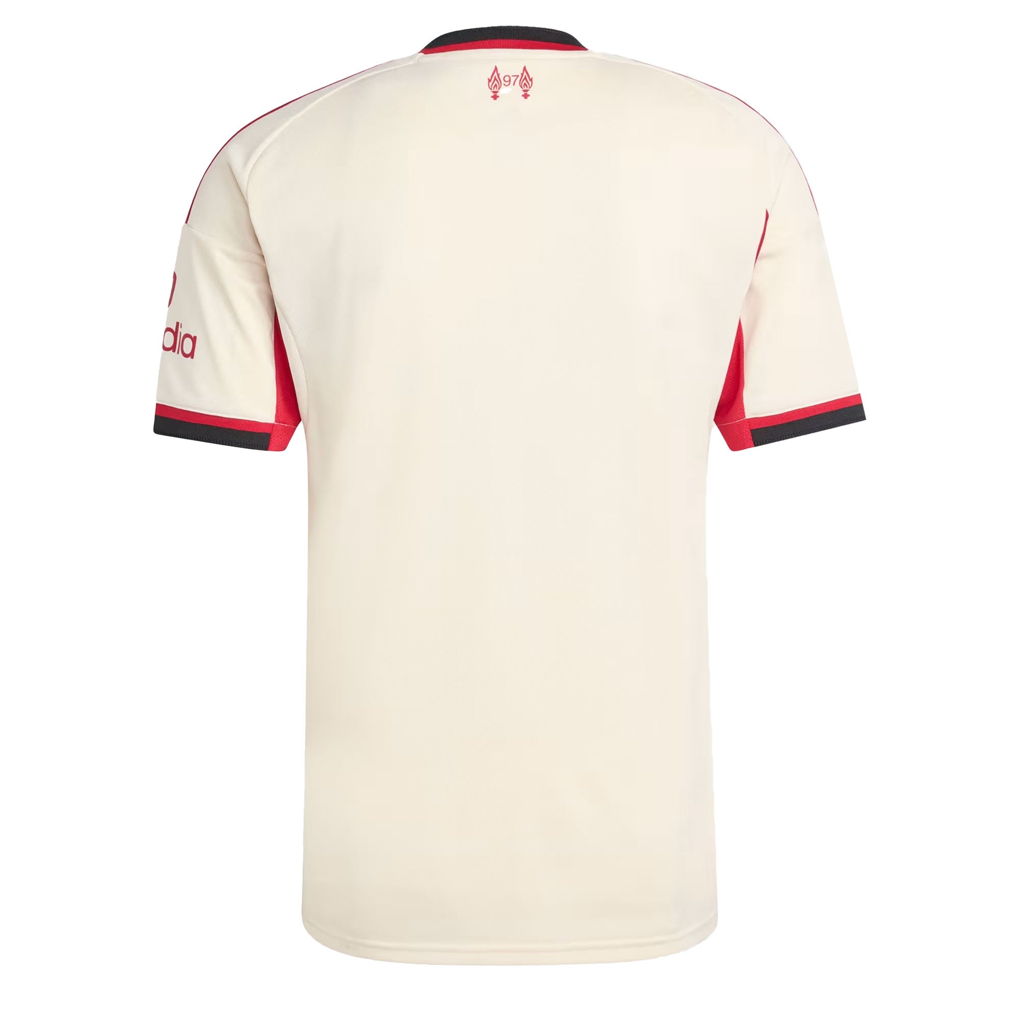 adidas Men's Liverpool 2025/26 Away Jersey Wonder White - Image 2