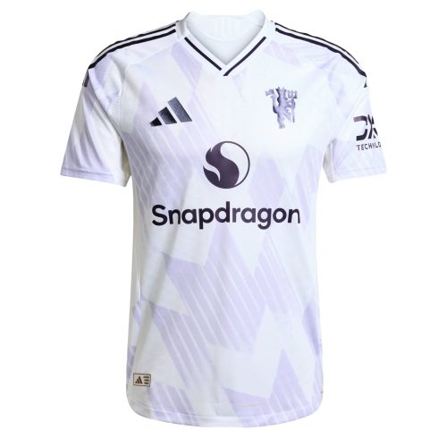 adidas Men's Manchester United 2025/26 Away Authentic Jersey White