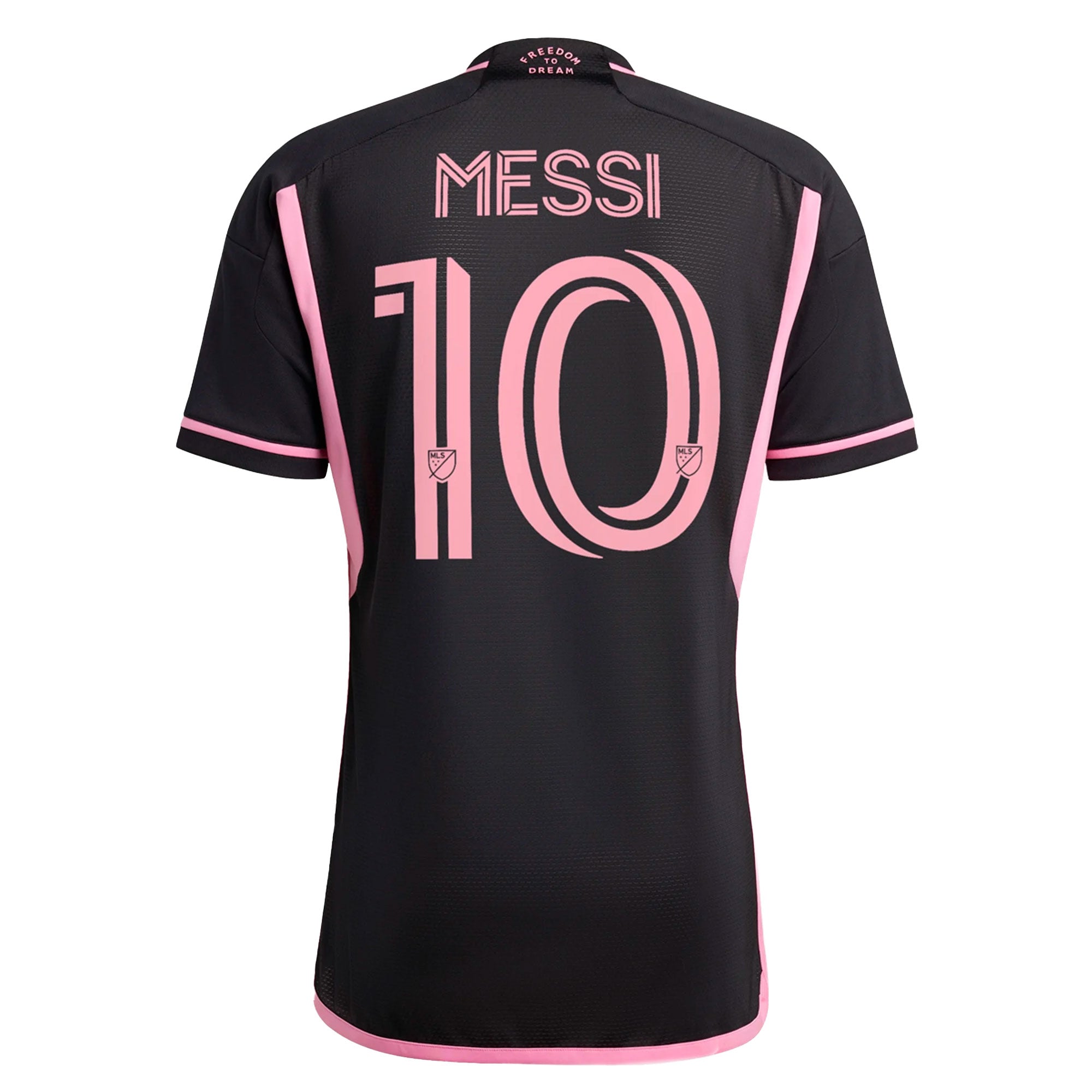 adidas Men's Inter Miami 2023/24 Authentic Away Jersey w/ Messi #10 Printing - Image 2