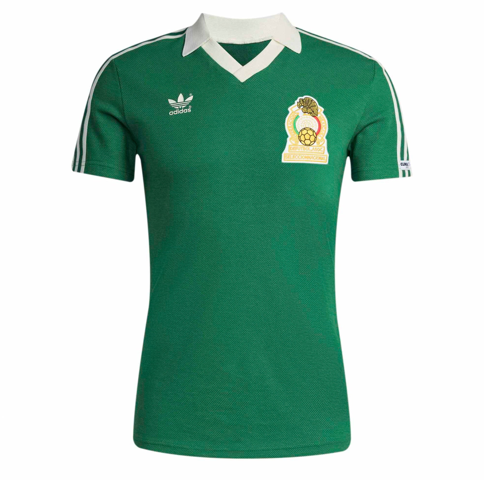 adidas Men's Mexico 1986 Home Jersey Green