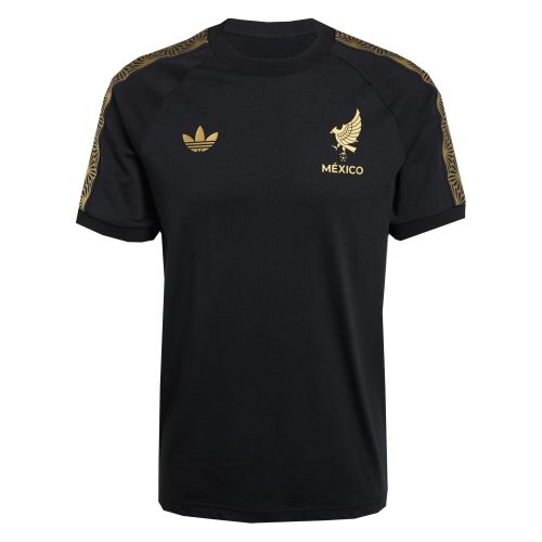 adidas Men's Mexico Gold 2025/26 Tee Black/Gold