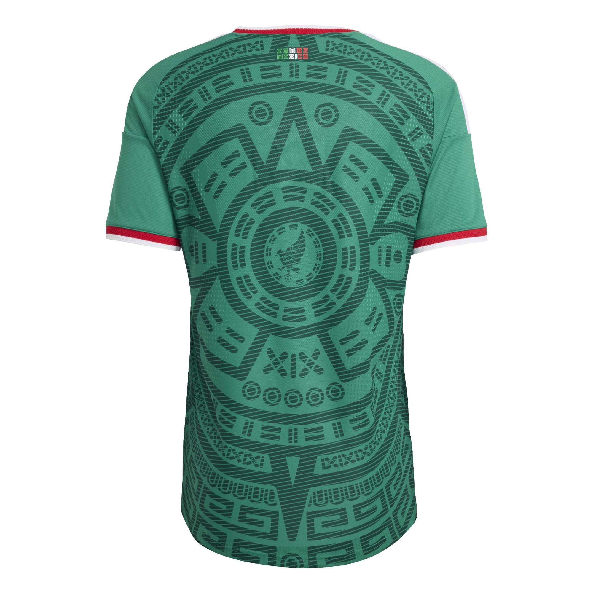adidas Men's Mexico World Cup 2026 Authentic Home Jersey Green/White - Image 2