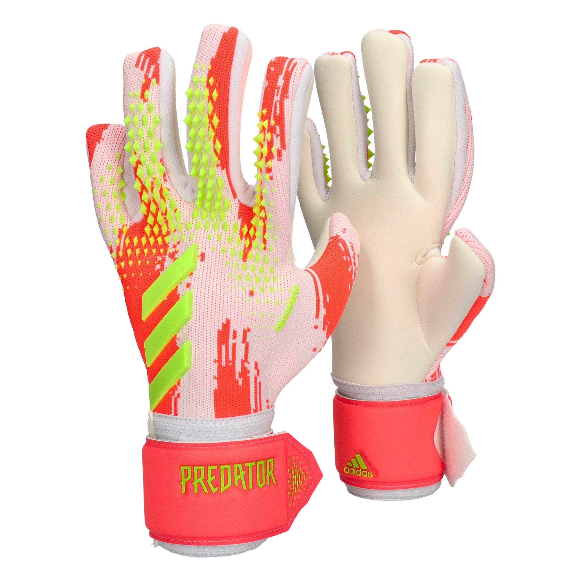 adidas Men's Predator 20 League Goalkeeper Gloves White/Orange