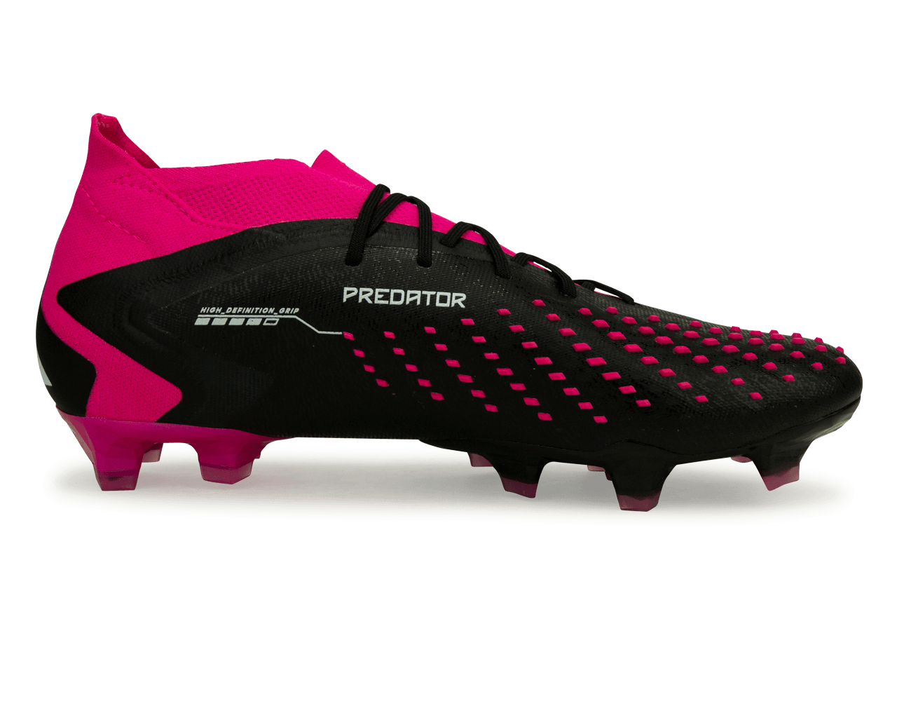 adidas Men's Predator Accuracy.1 FG Black/Pink - Image 2