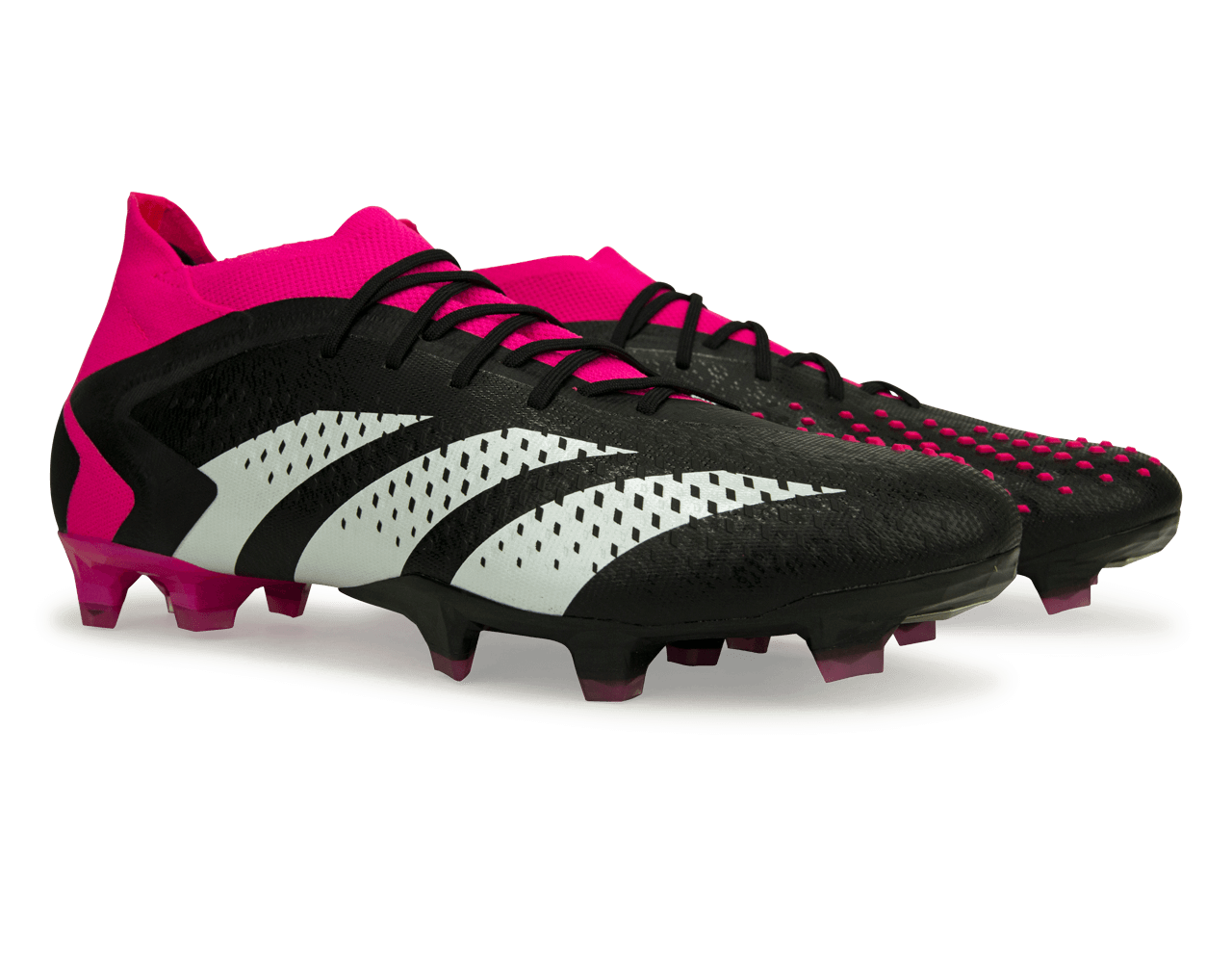 adidas Men's Predator Accuracy.1 FG Black/Pink - Image 3