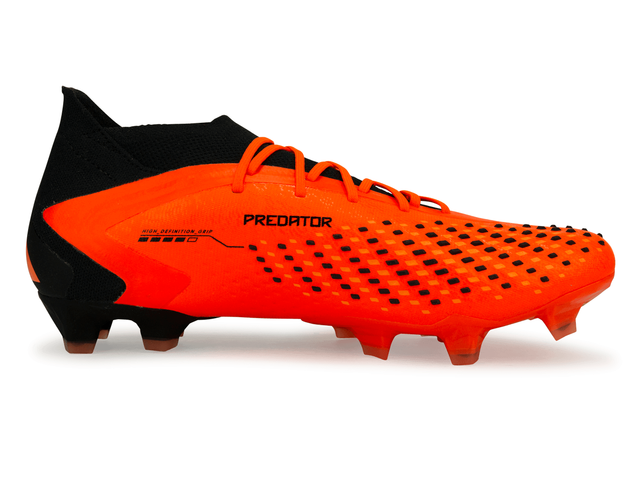 adidas Men's Predator Accuracy.1 FG Orange/Black - Image 2