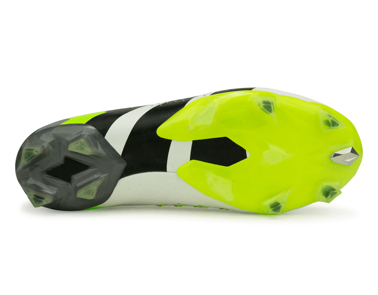 adidas Men's Predator Accuracy.1 FG White/Lucid Lemon - Image 5