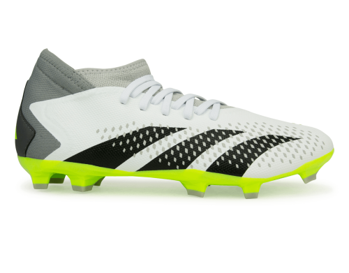 adidas Men's Predator Accuracy.3 FG White/Lucid Lemon