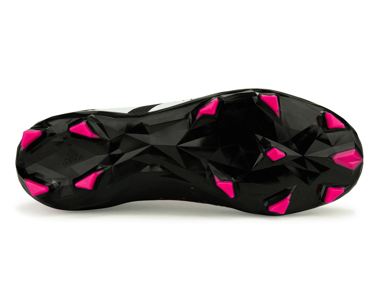 adidas Men's Predator Accuracy.3 Laceless FG Black/Pink - Image 5