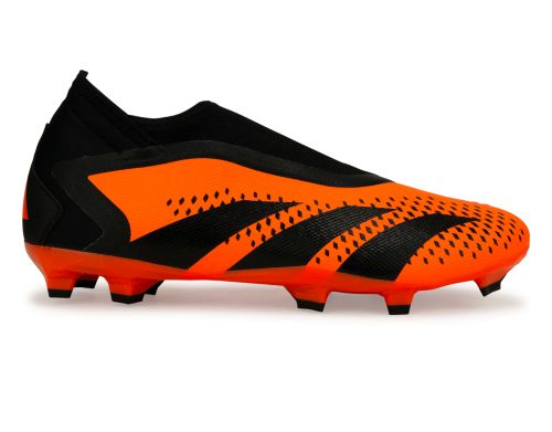 adidas Men's Predator Accuracy.3 Laceless FG Orange/Black