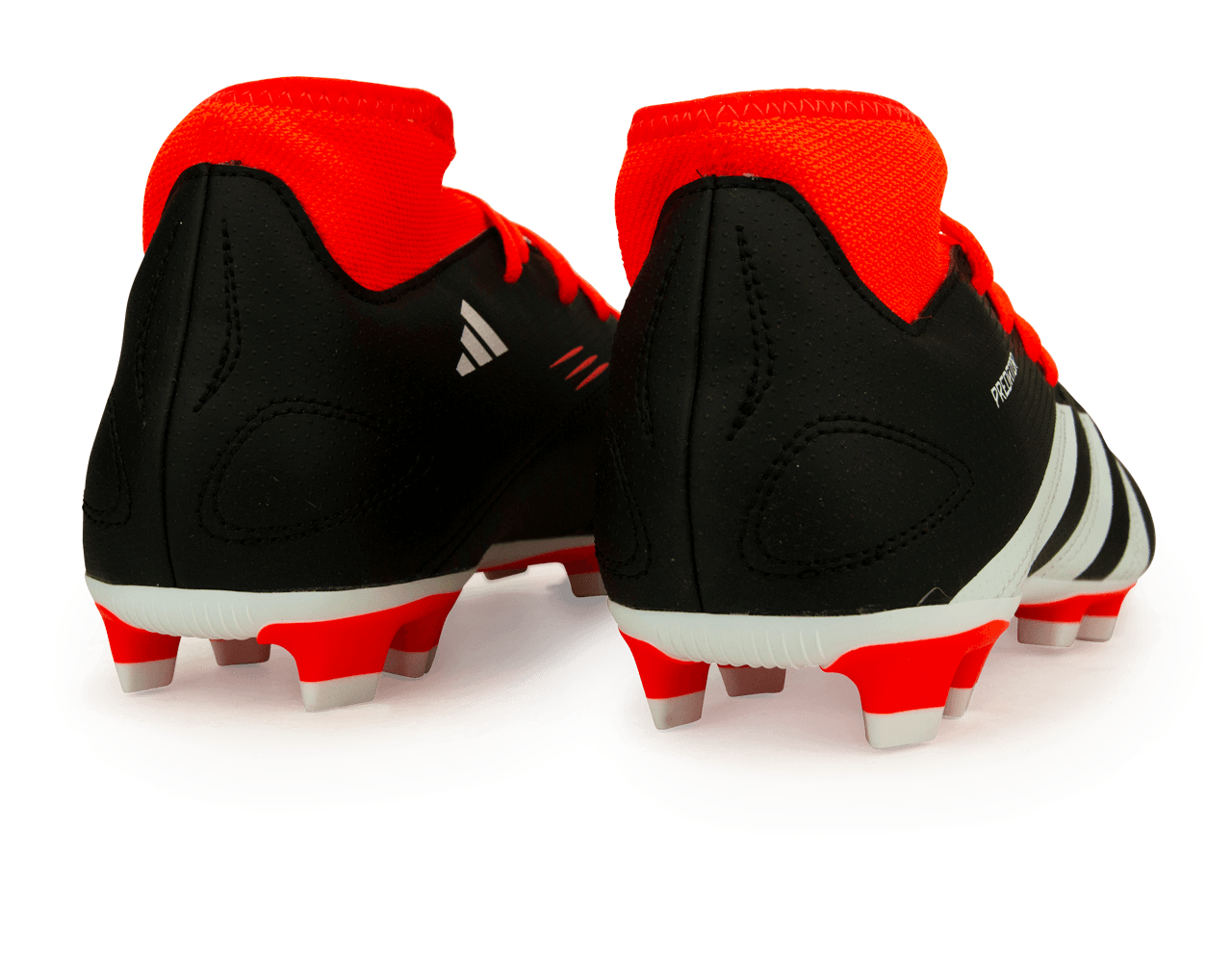 adidas Men's Predator Club S FxG Black/Orange - Image 4