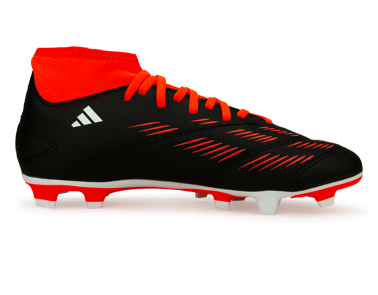 adidas Men's Predator Club S FxG Black/Orange - Image 2