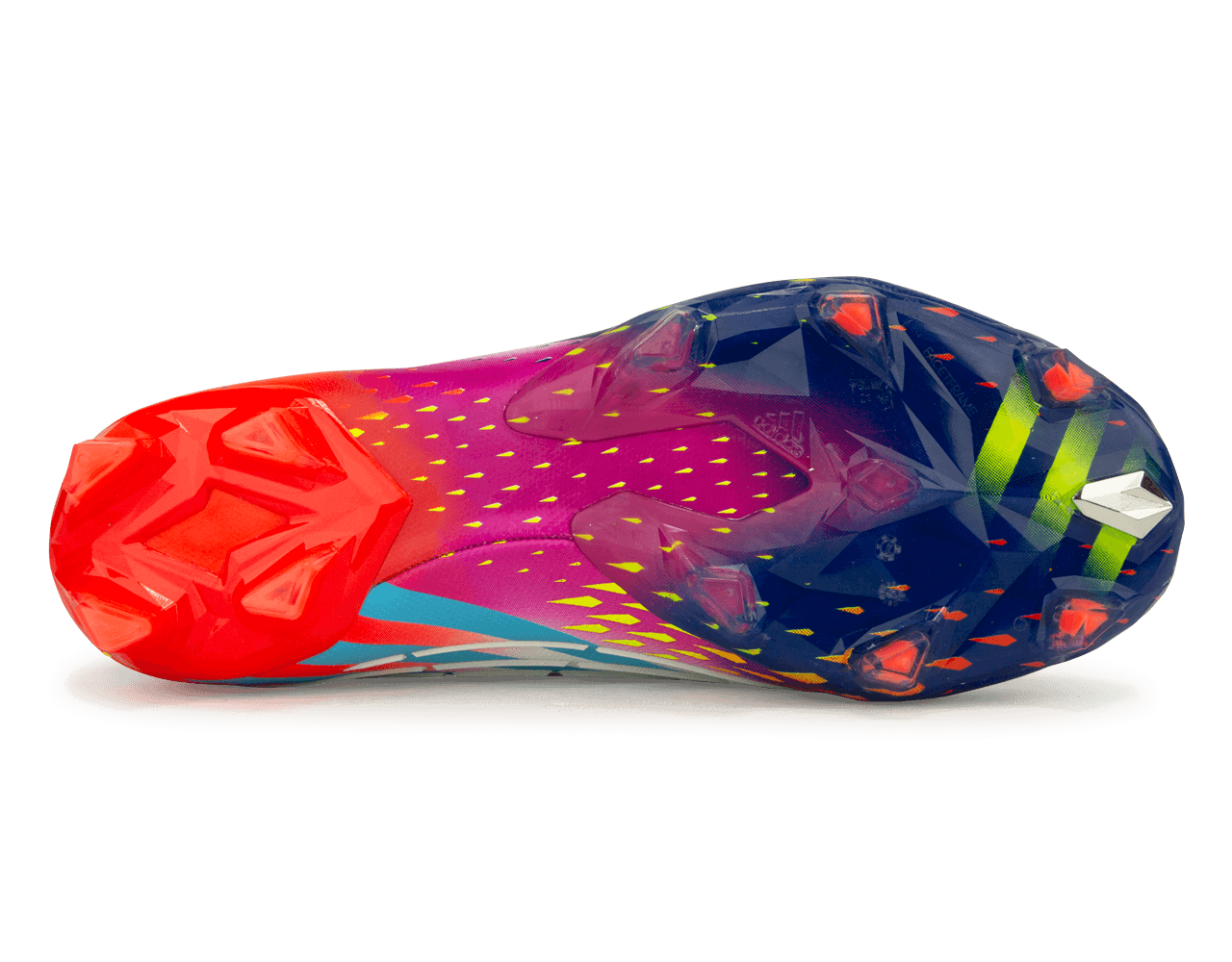 adidas Men's Predator Edge.1 FG White/Blue - Image 5