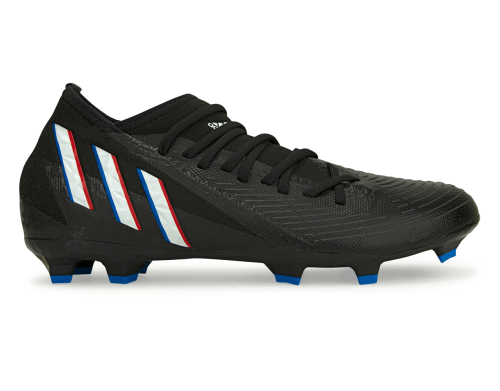 adidas Men's Predator Edge.3 FG Black/White/Red