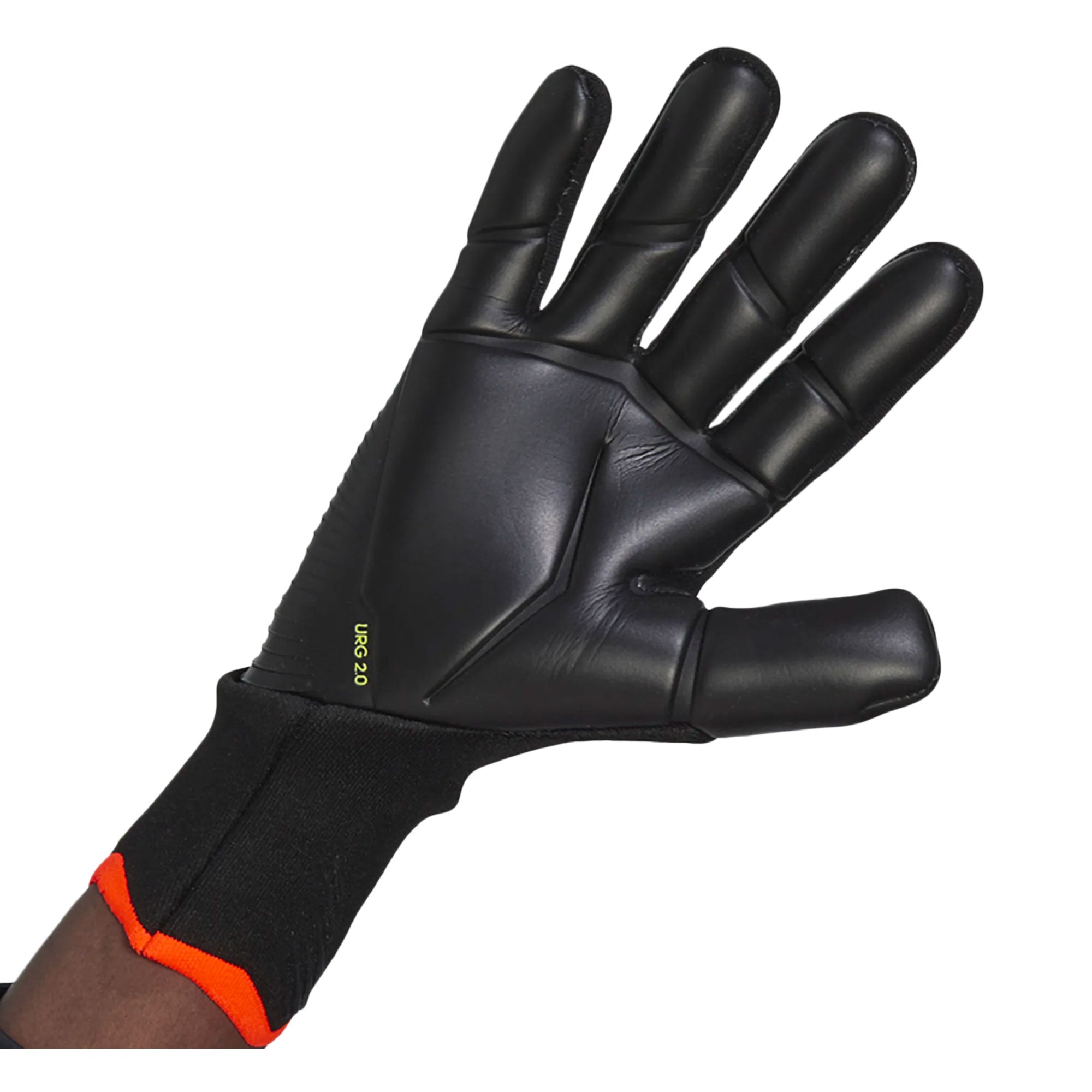 adidas Men's Predator Edge Pro Goalkeeper Gloves Black/Solar Yellow - Image 3