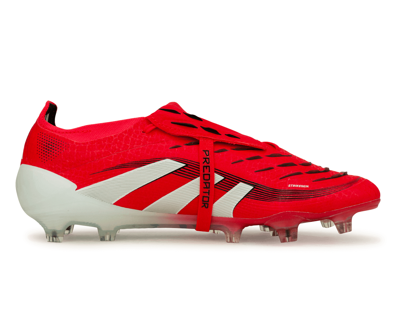 adidas Men's Predator Elite Foldover Tongue FG Red/White/Black - Image 2