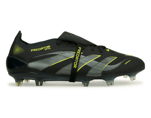 adidas Men's Predator Elite Foldover Tongue FG Black/Green